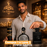 COMPRE 1 E LEVE 3 - Al Malik Black – Combo Árabe Masculino Premium (QUEIMA DE ESTOQUE)