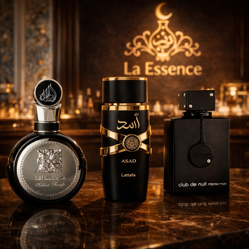 COMPRE 1 E LEVE 3 - Al Malik Black – Combo Árabe Masculino Premium (QUEIMA DE ESTOQUE)